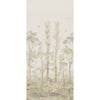 G P & J Baker Fabric Tall Trees Printed Panel Soft Green BP11057.1.0