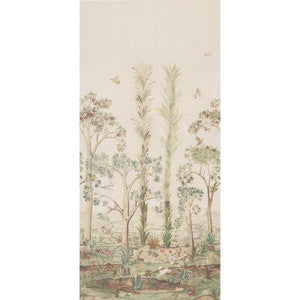 G P & J Baker Fabric Tall Trees Printed Panel Sunset BP11057.3.0