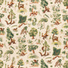 G P & J Baker Fabric Gertrude - Document Green