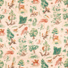 G P & J Baker Fabric Gertrude - Plaster/Sage