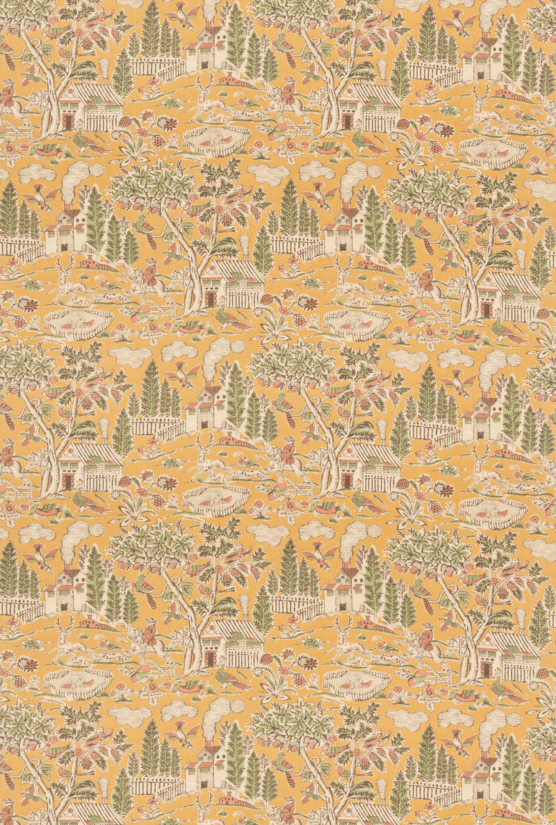 G P & J Baker Fabric Home Park - Ochre
