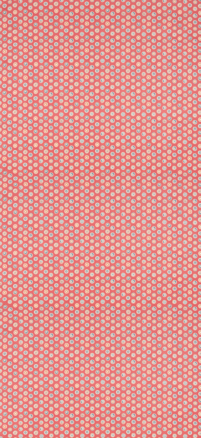 G P & J Baker Fabric Court Buttons - Old Red