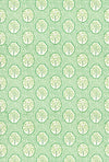 G P & J Baker Fabric Royal Maze - Royal Green