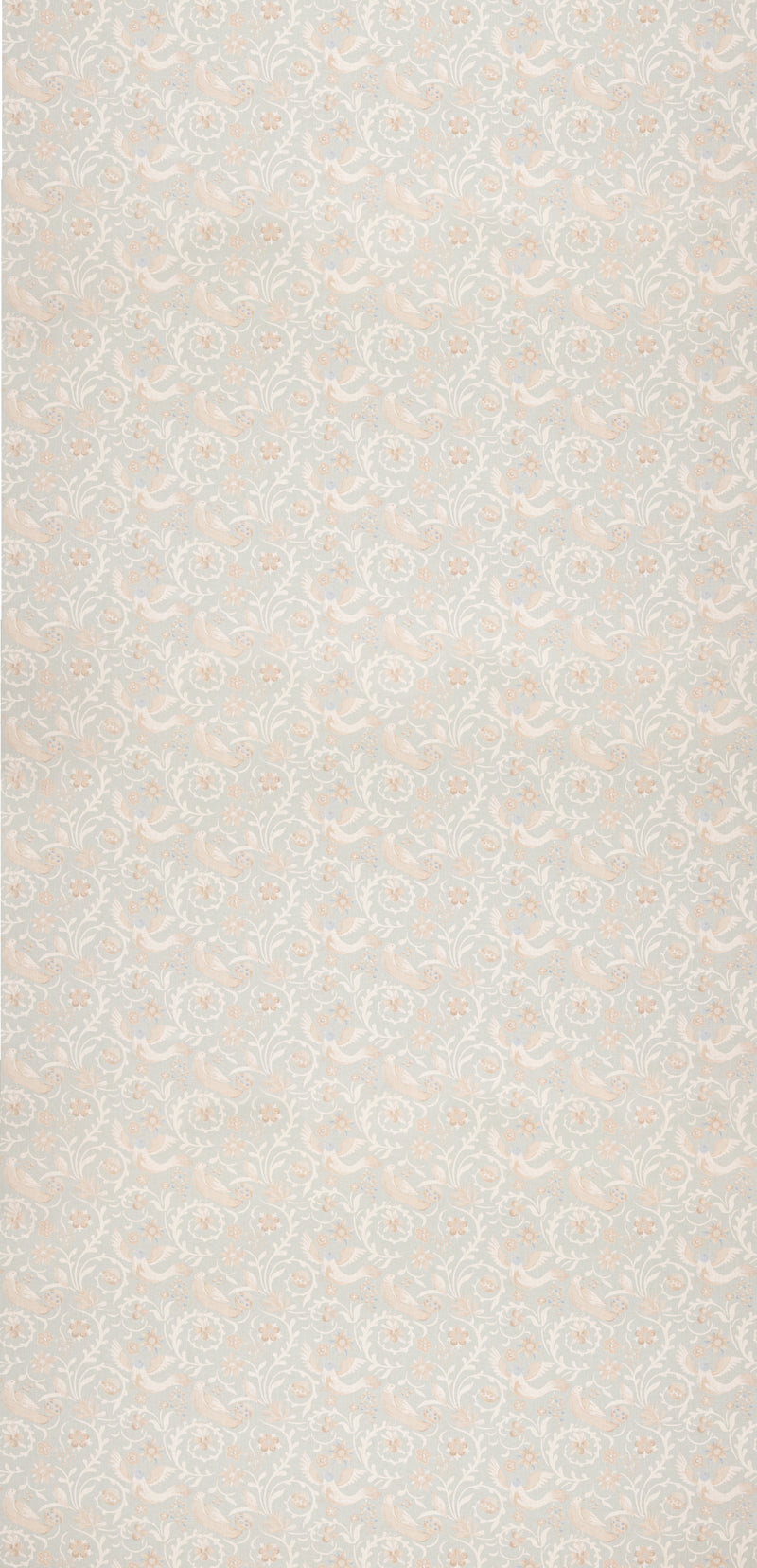 G P & J Baker Fabric Royal Court - Old Blue