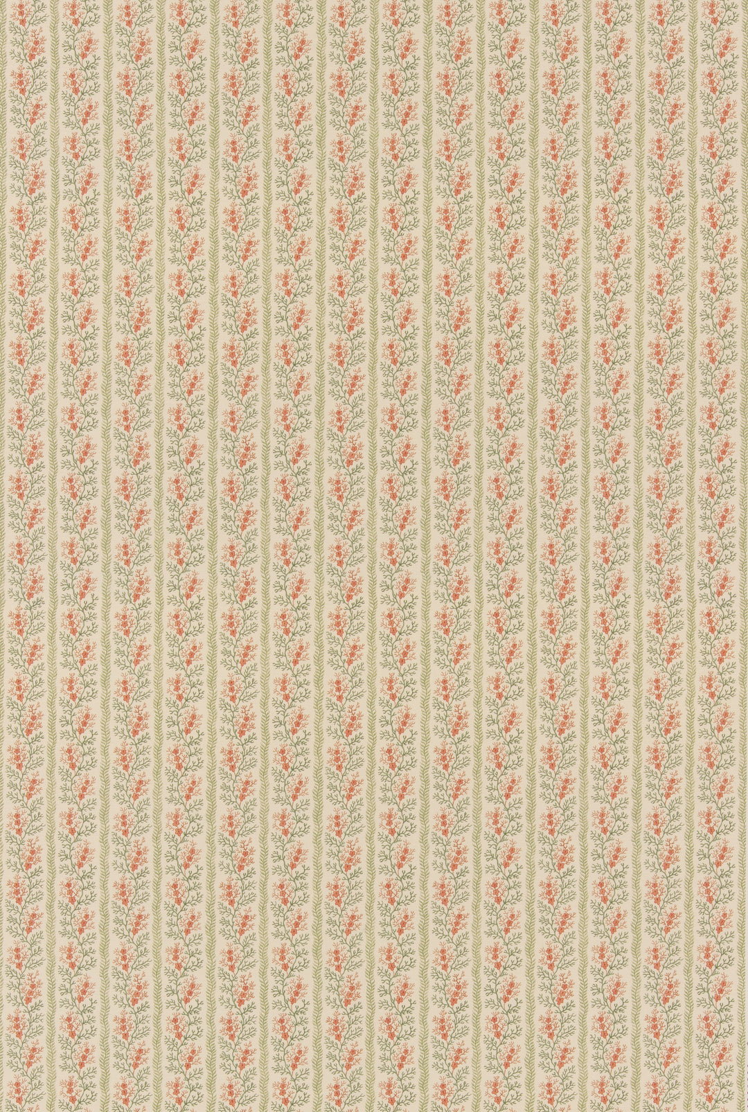 G P & J Baker Fabric Symington - Green/Red