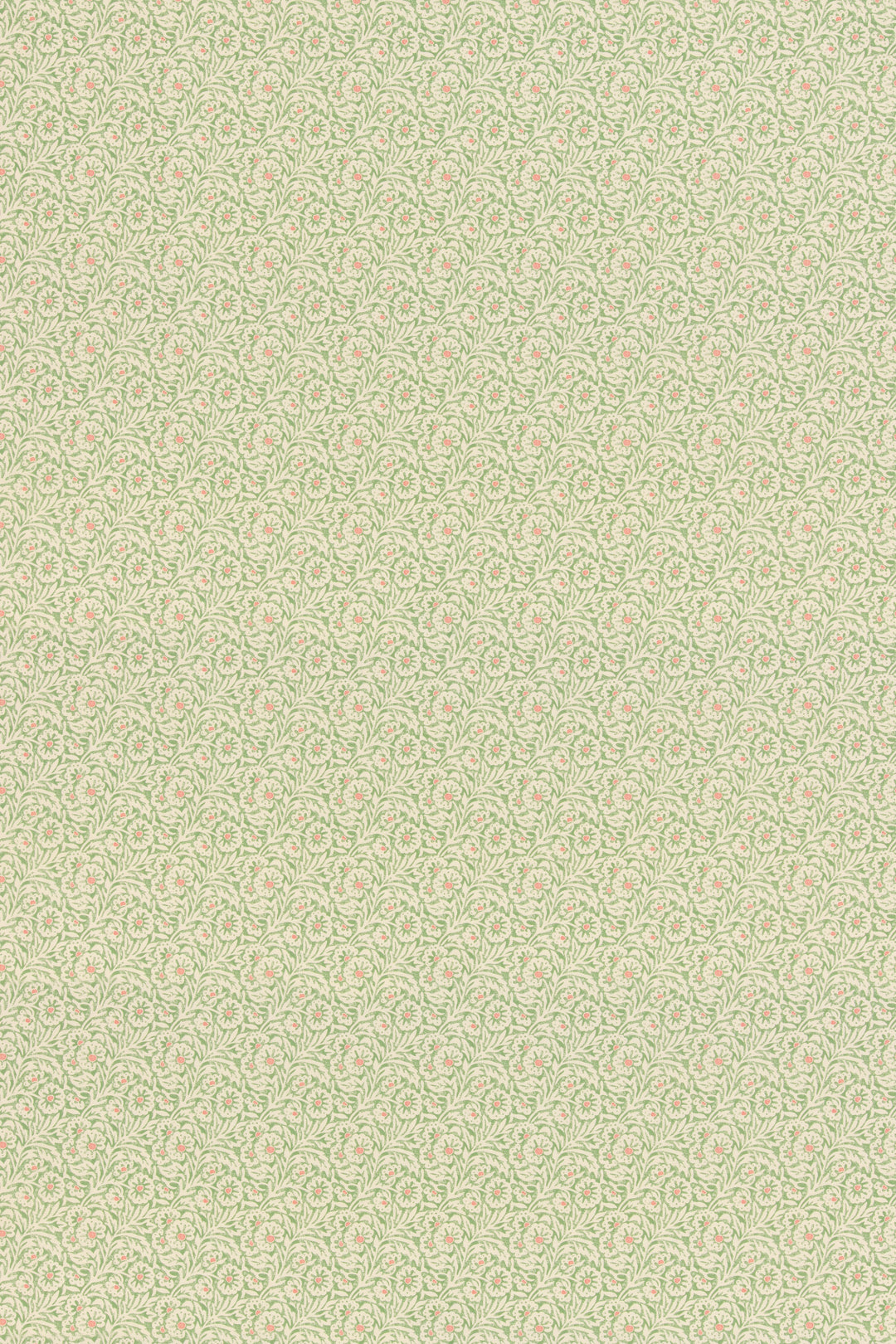 G P & J Baker Fabric Flower Patch - Green