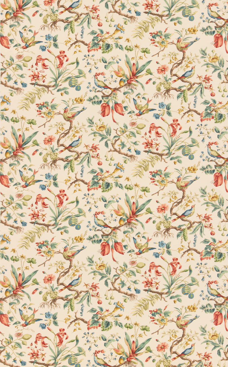 G P & J Baker Fabric Kentwell - Teal