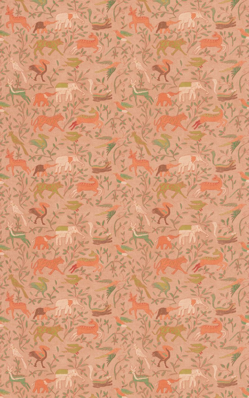 G P & J Baker Fabric Noah's Ark - Plaster