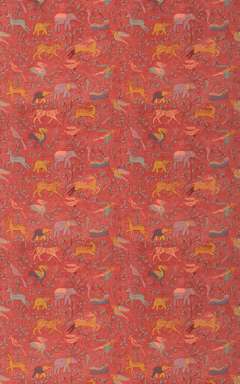 G P & J Baker Fabric Noah's Ark - Spice