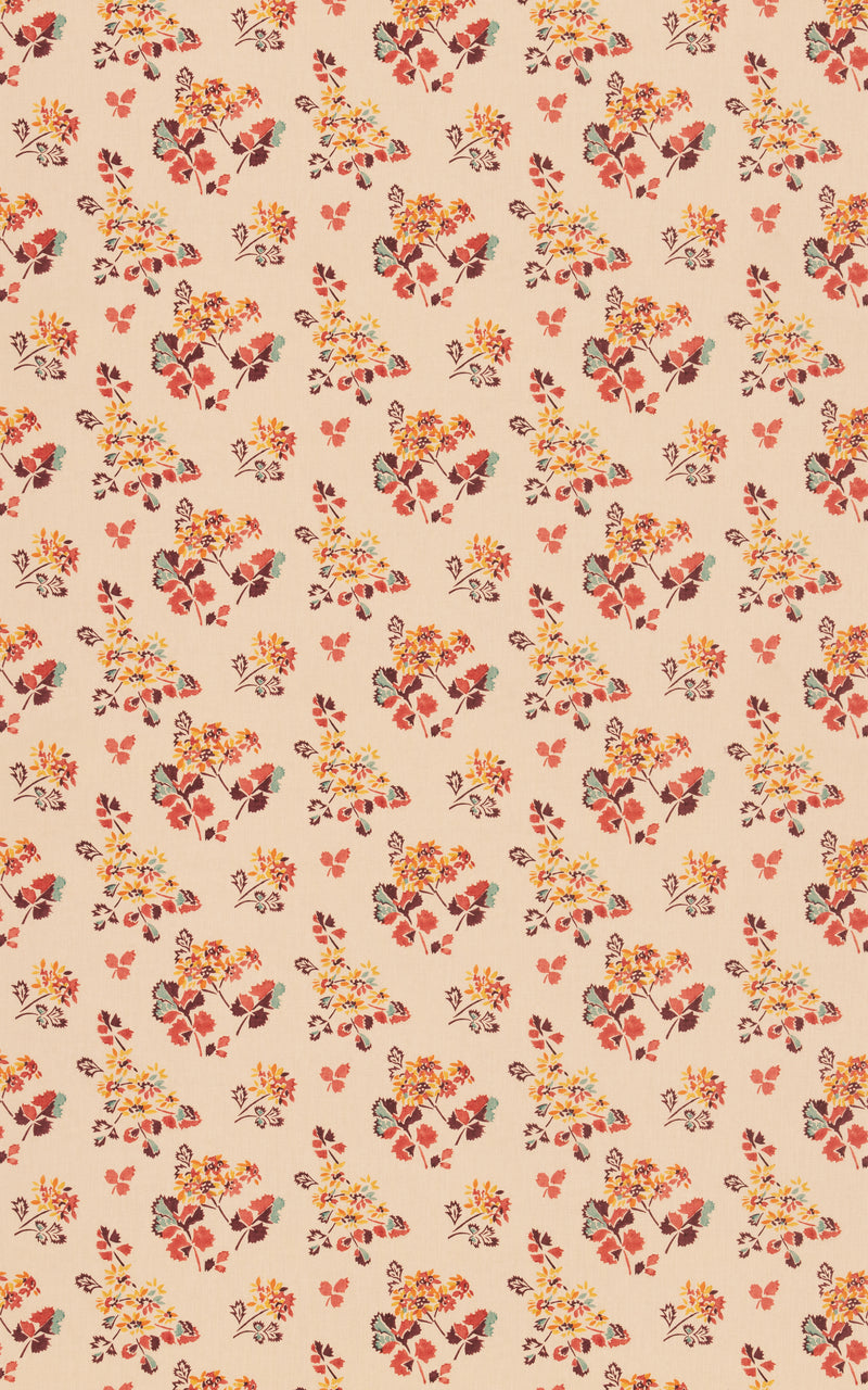 G P & J Baker Fabric Forest Flower - Earth