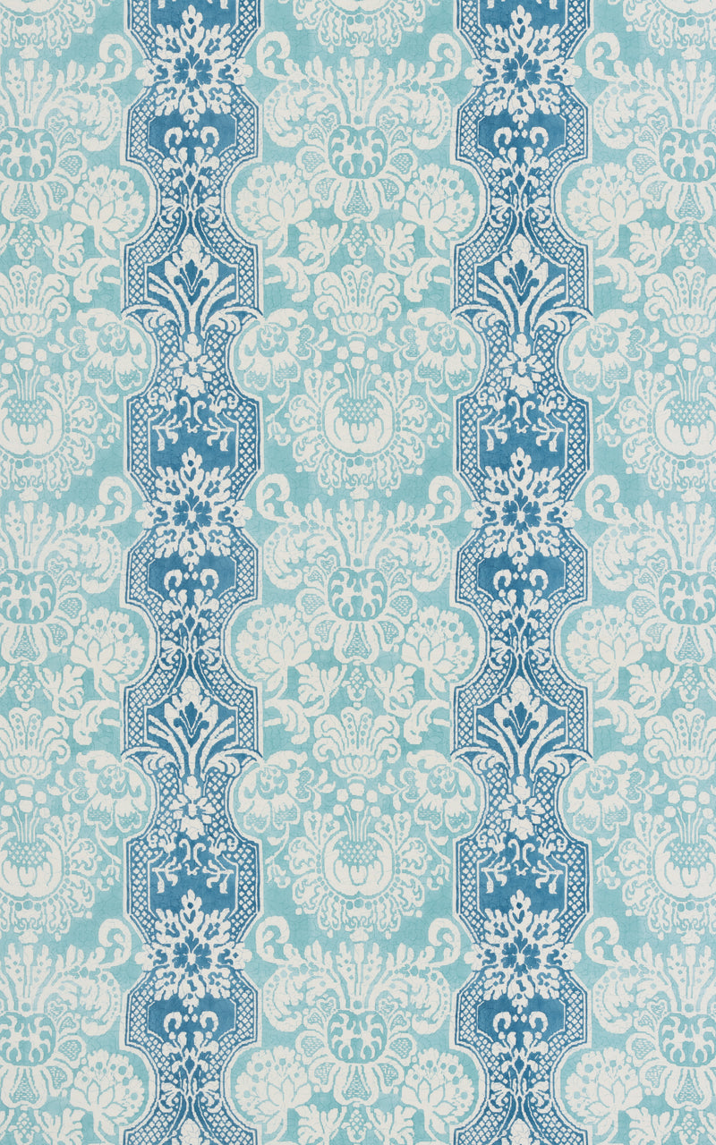 G P & J Baker Fabric Marigold - Ocean