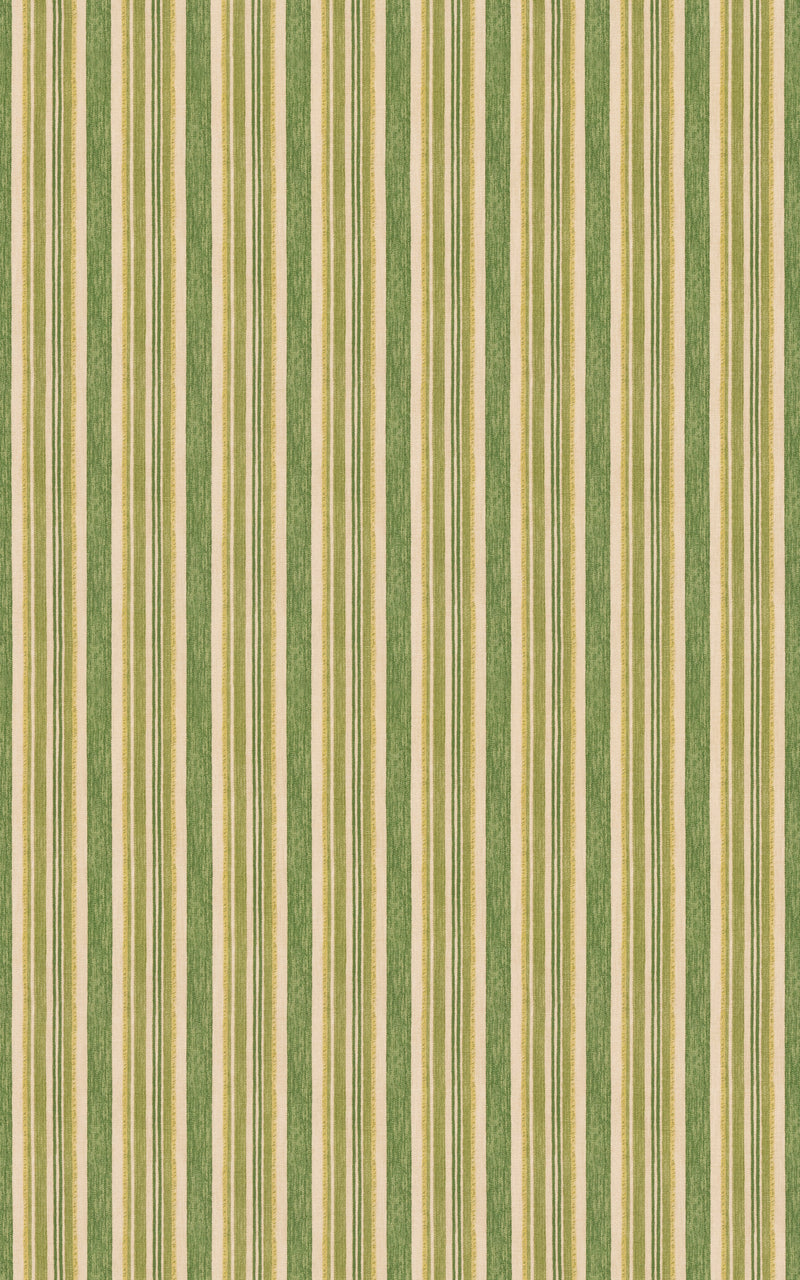 G P & J Baker Fabric Cloudline - Green