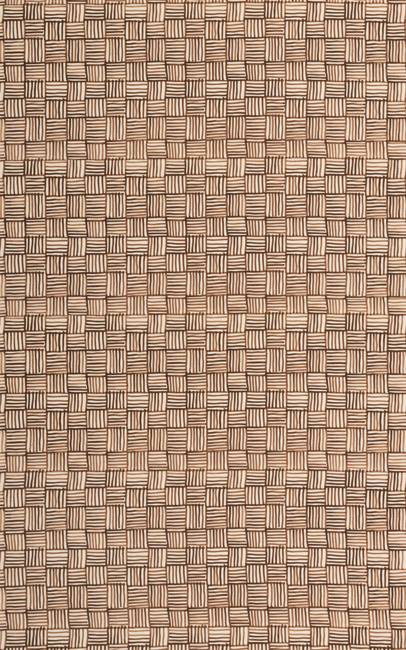 G P & J Baker Fabric Crossroads - Chocolate