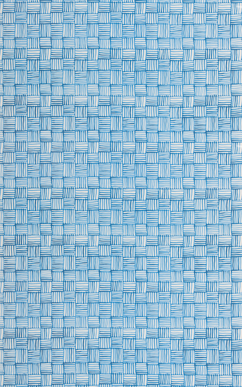 G P & J Baker Fabric Crossroads - Blue