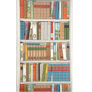 Brunschwig & Fils Wallpaper Bibliotheque Multicolor