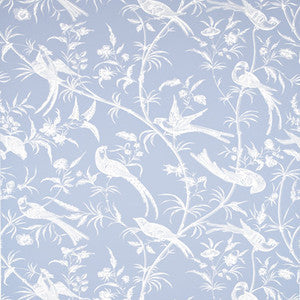 Brunschwig & Fils Wallpaper Bengali Periwinkle