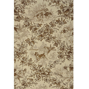 Brunschwig & Fils Wallpaper On Point Tobacco