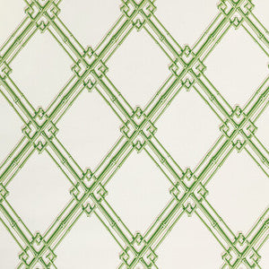Brunschwig & Fils Wallpaper Treillage De Bambou Leaf
