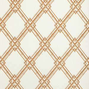 Brunschwig & Fils Wallpaper Treillage De Bambou Gold