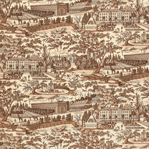 Brunschwig & Fils Wallpaper Zarafa Sepia