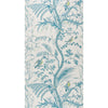 Brunschwig & Fils Wallpaper Bird And Thistle Aqua