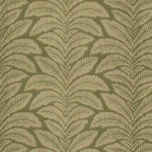 Brunschwig & Fils Fabric Talavera Silk Warp Print Green