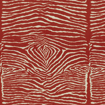 Le Zebre Red by Brunschwig & Fils Fabric Brunschwig & Fils Fabric Le Zebre RedFabric HOMMAGE LINEN - 100% United States </p><p>Repeat: H: 24.5, V: 27 48 - Fabric Carolina -