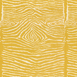 Brunschwig & Fils Fabric Le Zebre Saffron