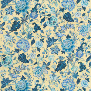 Brunschwig & Fils Fabric Nizam Cotton Print Canary