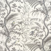 Brunschwig & Fils Fabric Bird And Thistle Cotton Print Gray