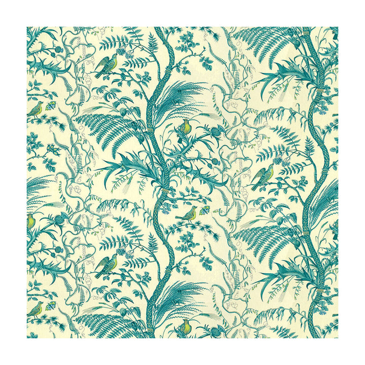Bird And Thistle Cotton Print Aqua by Brunschwig & Fils Fabric Brunschwig & Fils Fabric Bird And Thistle Cotton Print AquaFabric COTTON - 100% France </p><p>Repeat: H: 53.5, V: 36 54 - Fabric Carolina -