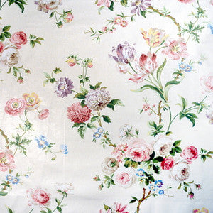 Brunschwig & Fils Fabric Bien-Aimee Cotton Print Vanilla