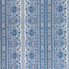 Brunschwig & Fils Fabric DigbyTent Linen & Cotton Print Moroccan Blue