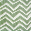 Brunschwig & Fils Fabric Chevron Bar Silk Warp Print Leaf