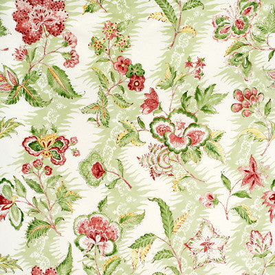 Monsoon Floral Linen & Cotton Print Coral/Lettuce by Brunschwig & Fils Fabric Brunschwig & Fils Fabric Monsoon Floral Linen & Cotton Print Coral/LettuceFabric LINEN - 51%;COTTON - 49% France </p><p>Repeat: H: 53.5, V: 53.5 53.5 - Fabric Carolina -