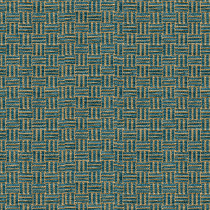 Brunschwig & Fils Fabric Reed Texture Oxford Blue