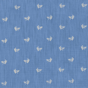 Brunschwig & Fils Fabric Bayberry Strie Canton Blue