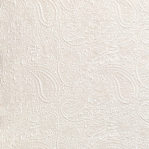 Brunschwig & Fils Fabric Rani Matelasse Antique White