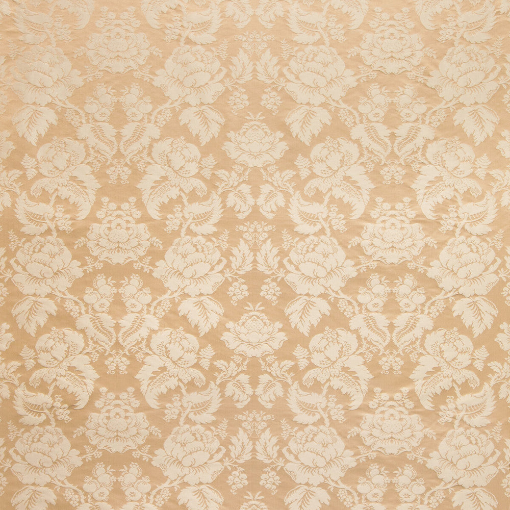 Moulins Damask Sand by Brunschwig & Fils Fabric Brunschwig & Fils Fabric Moulins Damask SandFabric COTTON - 72%;SILK - 28% France </p><p>Repeat: H: 25.5, V: 18 51 - Fabric Carolina -