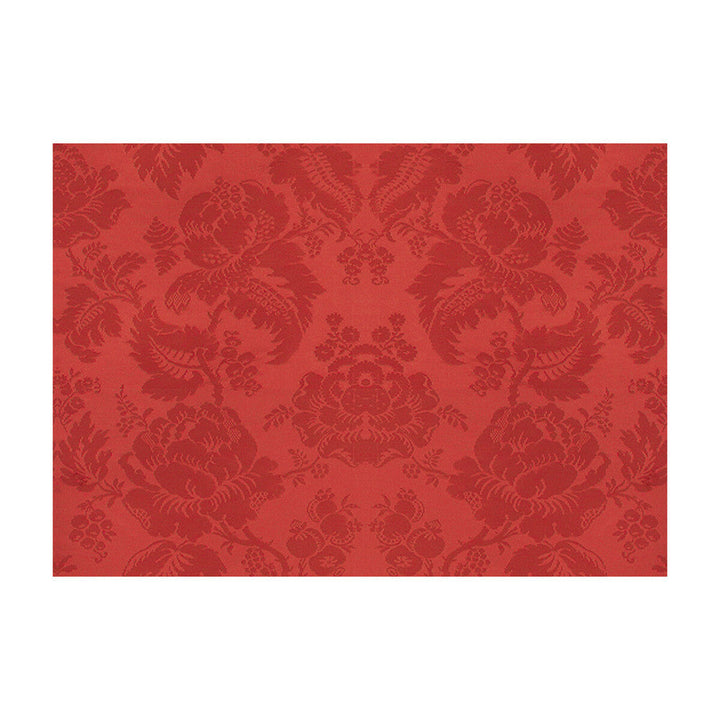 Moulins Damask Vieux Rouge by Brunschwig & Fils Fabric Brunschwig & Fils Fabric Moulins Damask Vieux RougeFabric COTTON - 72%;SILK - 28% France </p><p>Repeat: H: 25.5, V: 18 48 - Fabric Carolina -