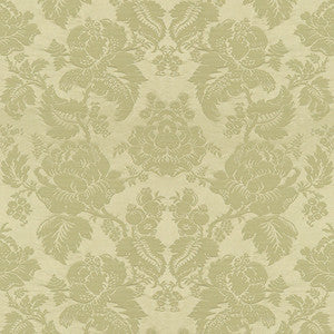 Brunschwig & Fils Fabric Moulins Damask Gris