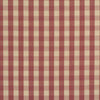 Brunschwig & Fils Fabric Carsten Check Rose And Cream