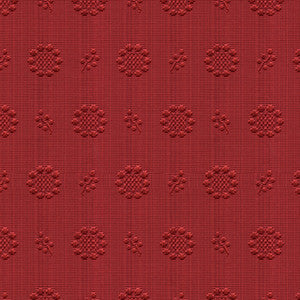 Brunschwig & Fils Fabric Chandler Figured Woven Red Currant