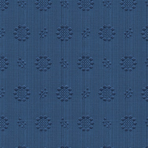 Brunschwig & Fils Fabric Chandler Figured Woven Royal Blue