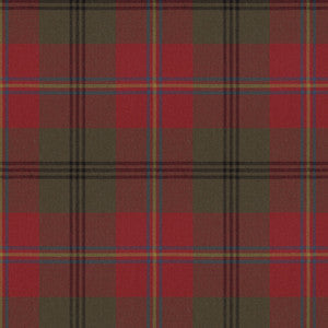 Brunschwig & Fils Fabric Millbrook Wool Plaid Redwood