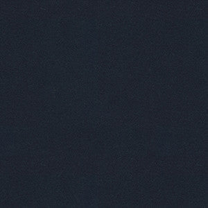 Brunschwig & Fils Fabric Fyvie Wool Satin Navy