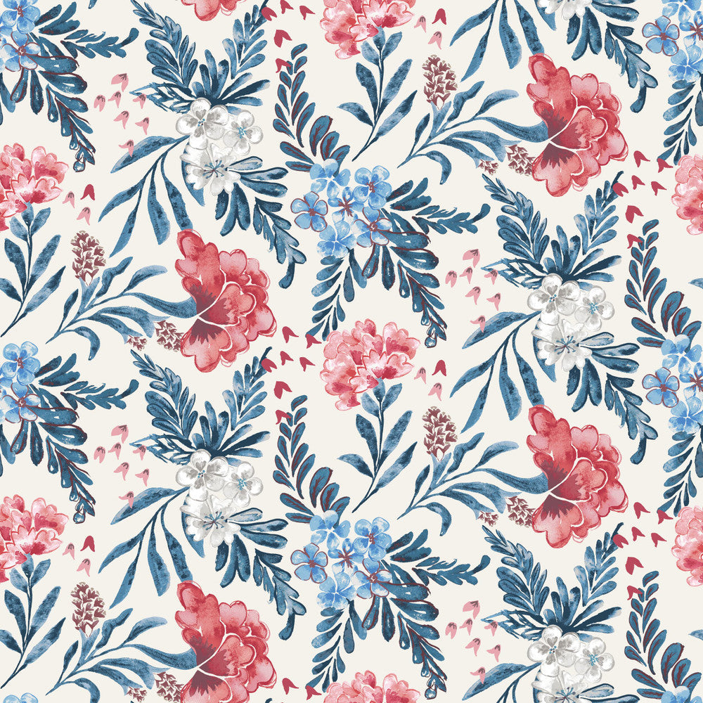 Breanna 3 Americana by Aoc Designer Fabric THE ART OF COLOR OASIS 85%COT 15%LIN USA WYZENBEEK 50 000 DOUBLE RUB WEAR TEST (HEAVY DUTY) Horizontal: 27.000 and Vertical: 13.500 55 in - Swanky Fabrics -