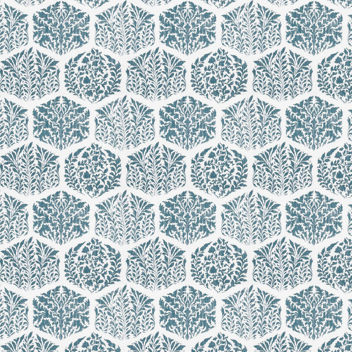 Bremond 3 Lagoon by Stout Designer Fabric THE ART OF COLOR HANDCRAFTED 59%COT 41%LIN INDIA Horizontal: 10.375 and Vertical: 15.750 54 in - Swanky Fabrics -