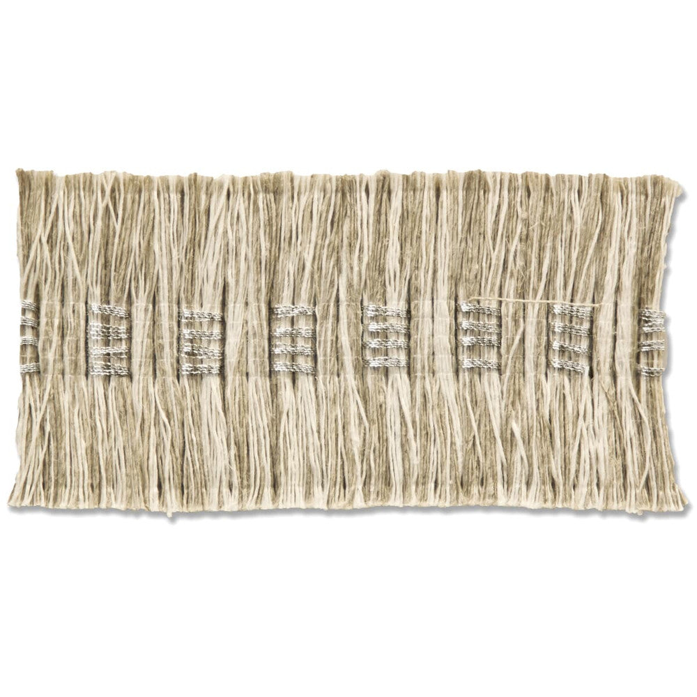 Brentwood 1 Driftwood by Stout Designer Trim NEW WORLD TAPES & BORDERS 98%LIN 2%OTH GERMANY Horizontal: 0.5 and Vertical: 0 1.75 in - Swanky Fabrics -