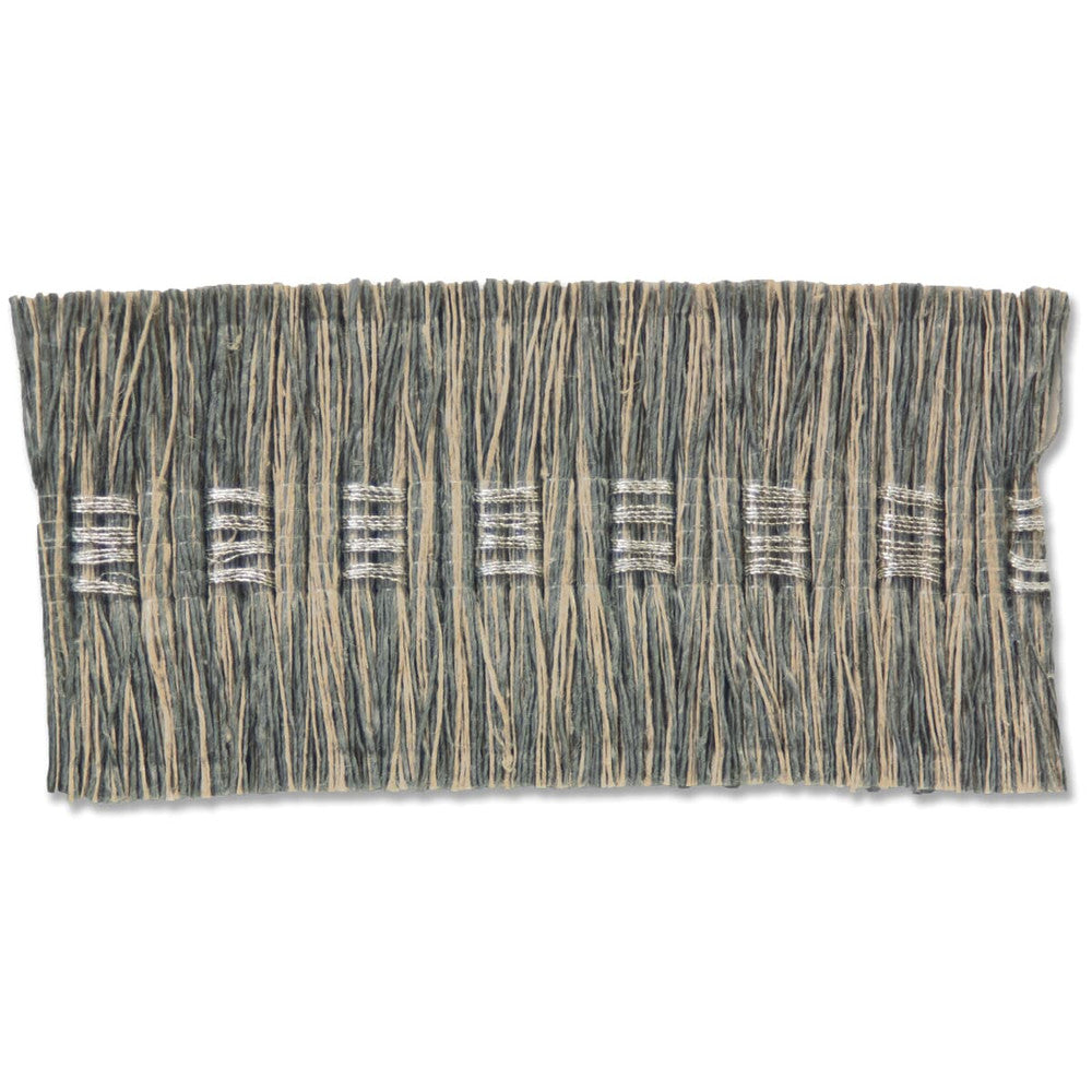 Brentwood 3 Nickel by Stout Designer Trim NEW WORLD TAPES & BORDERS 98%LIN 2%OTH GERMANY Horizontal: 0.5 and Vertical: 0 1.75 in - Swanky Fabrics -